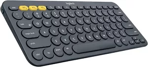 Logitech K380 Multi-Device Wireless Bluetooth Keyboard - Graphite - Picture 1 of 7