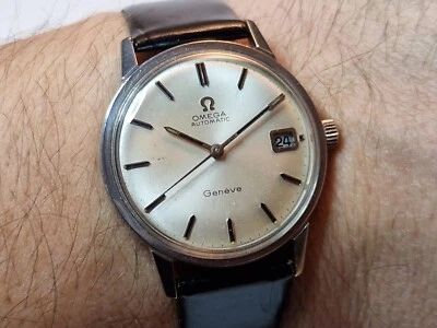 Reloj Omega Vintage Automático Geneve 166.002 Años 60 Omega Cal 656 Foto 1 de 4