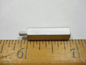 1/4" Hex x 7/8" Aluminum Standoff 4-40 Thread Male/Female K8404 (QTY 10 ea)C33 - Picture 1 of 3