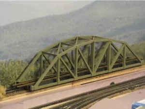 3D Printed N Scale 126 foot Arched Truss Bridge. - Picture 1 of 8