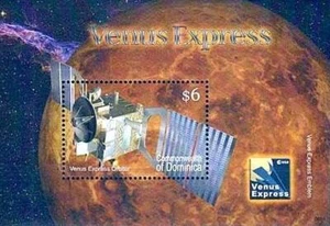 DOMINICA 2006 ASTRONOMY & SPACE  VENUS EXPRESS S/S MNH ** - Picture 1 of 1