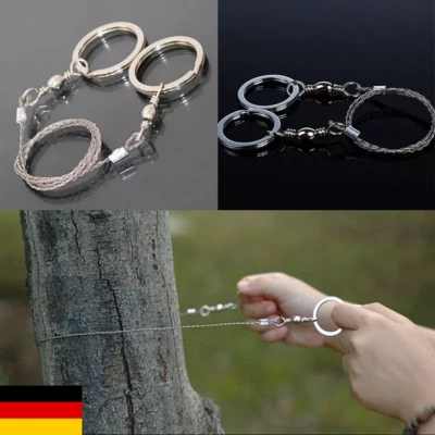 1-5Stk Drahtsäge Handsäge Handkettensäge Seilsäge Schneidedraht Holz Stahl Metal - Image 1 of 4