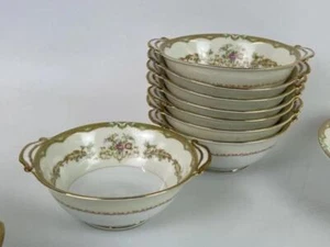 Vintage Noritake Mystery (?) Suppenschüssel 6" Durchmesser gehandhabt - Bild 1 von 2