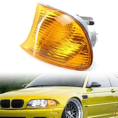 Front left Turn Signal Light With Yellow Lens For  BMW 323Ci 328Ci  325Ci 330Ci - Image 1 of 4