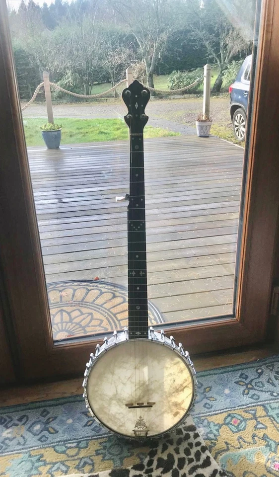 Windsor Popular Model 1, 5 string open back Banjo in Immaculate condition - Image 1 of 4