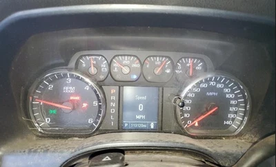 Silverado 3500 2017 equipo original velocímetro calibre panel 113 k millas Chevrolet Foto 1 de 4
