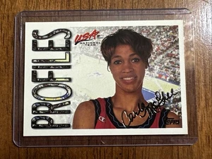 Carla McGhee 1996 Topps USA Women's National Team Profile #20 - Picture 1 of 2