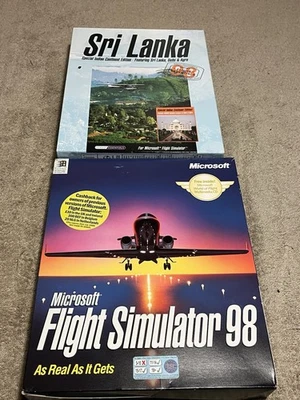 MICROSOFT FLIGHT SIMULATOR 98- Plus Sri Lanka Edition - Image 1 of 4