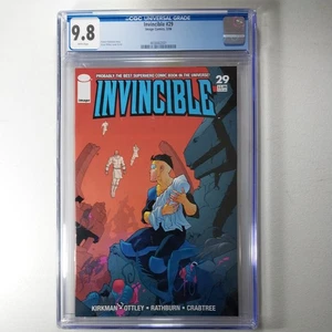 INVINCIBLE #29 CGC 9.8 1st App Kregg, Low Print Low Census Top Pop Image 2006 WP - Picture 1 of 9