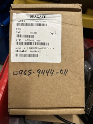 Seagate ST2000NX0403 2TB,Internal,7200 RPM,2.5 inch Hard Drive - Image 1 of 4