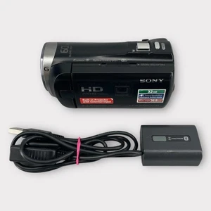 Sony Handycam HDR-PJ350 9.2 MP 32GB Built-In Projector Video Camcorder - Tested - Picture 1 of 14