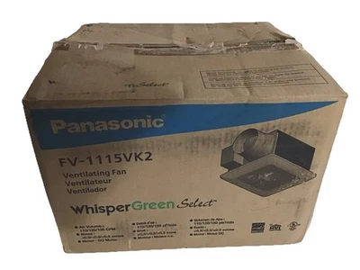 Panasonic FV-1115VK2 WhisperGreen Select Ventilating Fan – 110/130/150 CFM​ New - Image 1 of 4