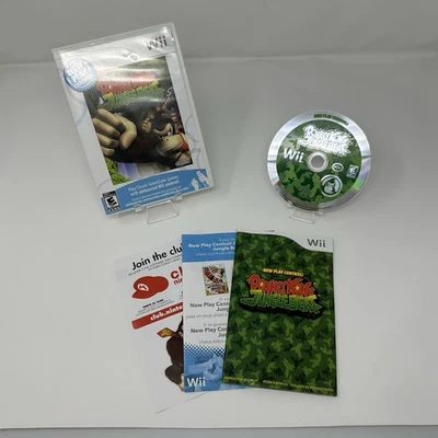 New Play Control Donkey Kong Jungle Beat (Nintendo Wii, 2009) CIB Complete - Image 1 of 4