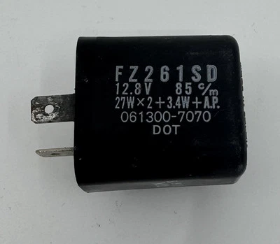 FZ261SD RIVA SCOOTER RELAY TURN SIGNAL BLINKER FLASHER XC200 XC180 XC125 YAMAHA - Image 1 of 3