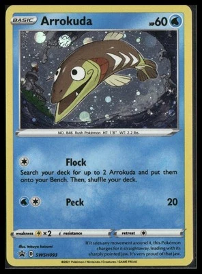 Arrokuda #SWSH093 Sword & Shield Promo Cards NM - Image 1 of 2