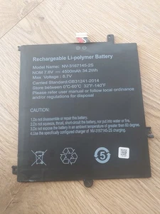 Battery for Geobook 7.6V 4500mAh 34.2Wh NV-3167145-2S Geobook 120 12.5 2E - Afbeelding 1 van 4