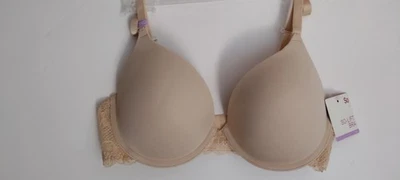 SO Intimates Camiseta So Lift Sujetador Acolchado con Aros Talla 34D BEIGE ETIQUETAS NUEVAS Foto 1 de 4