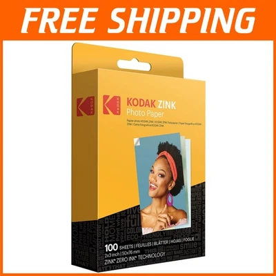 2x3 Zink Photo Paper 100 Count - Compatible with PRINTOMATIC - Image 1 of 4