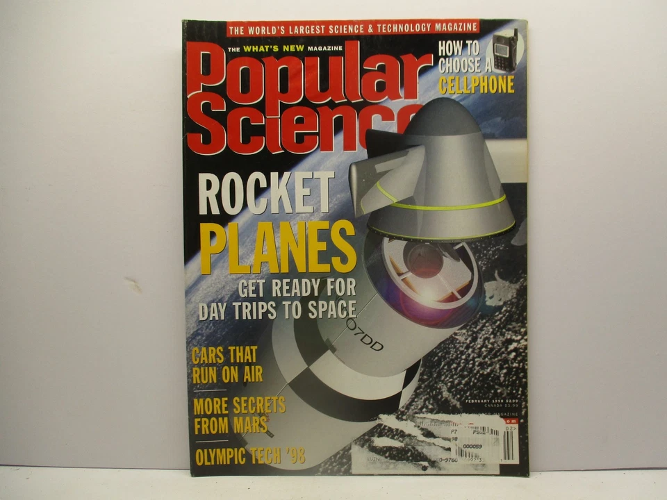 Feb 1998  Popular Science Magazine Vintage Home Office Ozone Technology Computer - Image 1 of 1