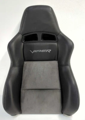 Nuevo cojín de cubierta de asiento superior genuino OEM Dodge Viper 2009-2010 negro pizarra Mopar Foto 1 de 4