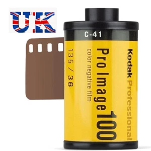 Kodak Pro Image 100 35mm Colour Film 135 36 exposure Films Exp 08-2025 - Picture 1 of 6
