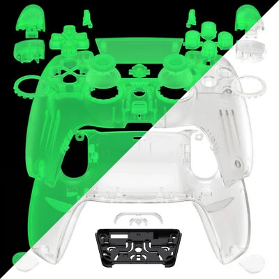 EXTREMERATE Luna Redesigned Full Shell Buttons Touchpad Cover For ps5 Controller Cover Case