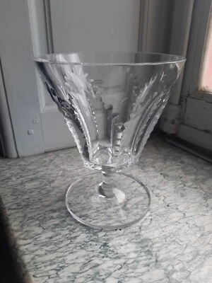 Vase Cristal taillé signé Lalique France parfait état - Photo 1/4