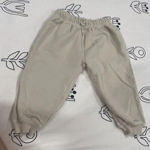 ZARA Kids Plain Pants Plush Beige Size 3-4 Years - Picture 1 of 4