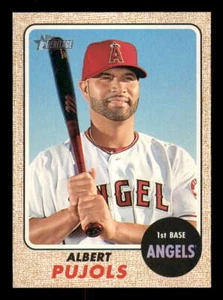 2017 Topps Heritage Variations #413 Albert Pujols (Color Swap) (SP) b - Picture 1 of 2