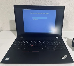 Lenovo ThinkPad T590 15.6" 256 GB SSD, 16 GB RAM, Intel Core i7-8665U, 1.90GHz) - Picture 1 of 2