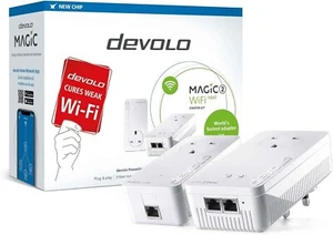 devolo Magic 2 WiFi next 2400Mbps Powerline Adapter Starter Kit - Photo 1/2