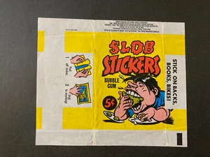 Slob stickers vintage rare 1966 topps wax wrapper - Bild 1 von 1