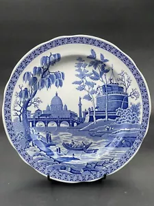 SPODE Blue Room Collection Rome Plate Blue & White CHINA 10-1/2" - Picture 1 of 4