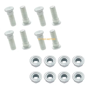 8 Pack Wheel Studs & Nuts for Polaris Scrambler 500 Ranger 500 Sportsman 500 6x6 - Picture 1 of 10