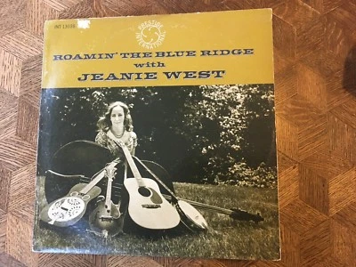 JEANIE WEST - Roaming The Blue Ridge ~ PRESTIGE/INTERNATIONAL 13038 w/Rose RARE — 第 1/4 张图片