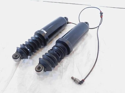 Harley Davidson Touring Road King & Electra Glide Black Rear Shock Absorbers 13" - Imagem 1 de 4
