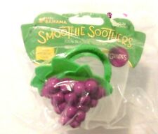 Baby Banana Grape Smoothie Soother, Purple and Green