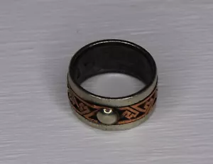 Anello Nevern misura 9,5 vintage 1998 spirito alchimia peltro inglese - Foto 1 di 3