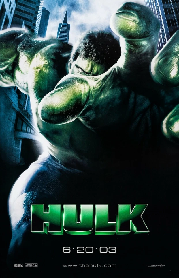 Hulk poster - Eric Bana - 11 x 17 inches