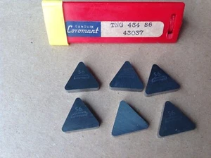 Coromant TNG 434 S 6 Insets, #43037, Qty 6 - Picture 1 of 5