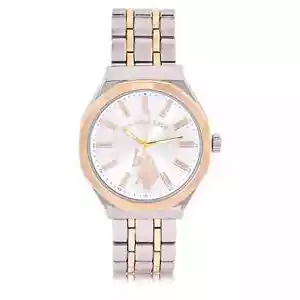 U.S. Polo Assn. Armbanduhr Erwachsene männlich bicolor Silber und Gold um 89 - Bild 1 von 4