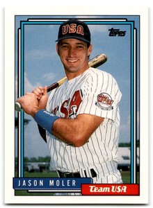 1992 Topps Traded Jason Moler Rookie Team USA #75T