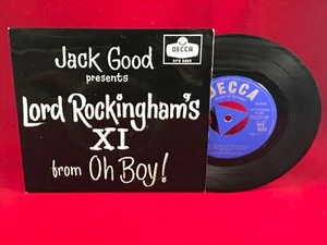 JACK GOOD PRESENTS LORD ROCKINGHAM'S XI From Oh Boy! 1959 UK 4-track 7" Vinyl EP - Picture 1 of 2