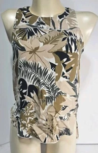 Rag & Bone PATRICIA Silk Spruce Combo Tropical Multi Color Top size XS - Picture 1 of 6
