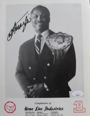 Joe Frazier (d.2011) Signed 9x11 Photo Boxing Legend HEAVYWEIGHT Champ JSA COA - Image 1 of 4