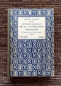 RARE 1st Edition 1925 Histoire Generale de la Litterature Francaise, Mornet - Picture 1 of 11