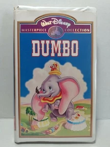 Walt Disney's Classic Dumbo (VHS 1991) MASTERPIECE RARE!! Clamshell case - Picture 1 of 6
