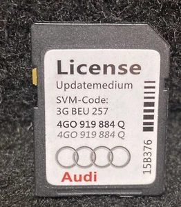 Genuine Audi 4GO919884Q LICENSE Updatemedium 3G BEU 257 - Picture 1 of 1