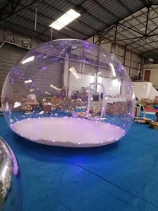 Lo último 3m Inflable Casa de Burbujas Exterior Inflable Tienda de Burbujas Con LED Para Fiesta - Imagen 1 de 5
