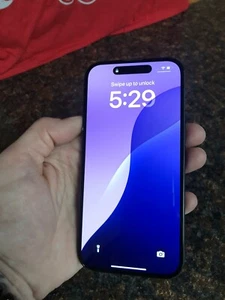 Apple iPhone 15 Black 128GB T-Mobile ****FOR PARTS ONLY**** (LOOK) - Picture 1 of 9